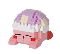 nanoblock Kirby Sleep Model NBCC161 Puzzle di blocchi da costruzione per adulti e bambini, kit di modelli in plastica con mini mattoncini sono ottimi regali di gioco per ragazzi, ragazze e adulti dai