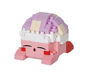 nanoblock Kirby Sleep Model NBCC161 Puzzle di blocchi da costruzione per adulti e bambini, kit di modelli in plastica con mini mattoncini sono ottimi regali di gioco per ragazzi, ragazze e adulti dai