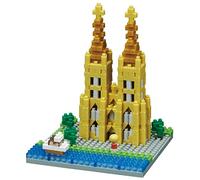 nanoblock Kolner Dom - Kit di costruzione della cattedrale di Colonia