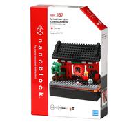 Nanoblock LED Fibra Ottica Thunder Gate NBH157 Kawada Set di Costruzioni...