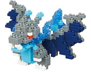 Nanoblock Licenza Ufficiale Pokemon Mega Lizardon X Importazione Giapponese