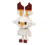 nanoblock NAN21611 Pokemon Scorbunny Flambino Hopplo Building Toy, Multicolored