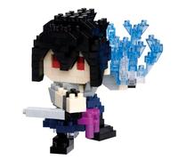 nanoblock - Naruto Shippuden - Sasuke Uchiha (Chidori) Character Collection Kit di costruzione serie