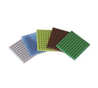 nanoblock-NB024 Set di Piatti, Multicolore, NB024