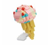 nanoblock NBC247 Ice Cream Toy, Multi-Colour