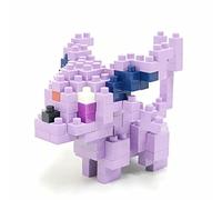 nanoblock NBPM-043 - Set di mattoncini da costruzione Pokémon Espeon/Psiana, 130 pezzi, livello di abilità 2