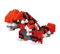 Nanoblock NBPM_062 Pokemon Groudon Building Kit..