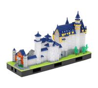 Nanoblock Neuschwanstein Castello Dx Trasparente Ver. Nb _009a Blocco Building