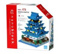 Nanoblock OSAKA CASTLE DELUXE EDITION Building Block Nano With Tracking NB-049