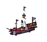 Nanoblock Pirate Ship, NBM 011 , Modelli/Colori Assortiti, 1 Pezzo