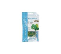 Bandai - Nanoblock - Bulbasaur - Pokémon - Mini statuina in mattoncini - Gioco di costruzione - Kit di costruzione per la figura di Pokémon Bulbasaur in stile pixel - NBPM003