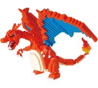 Nanoblock Pokemon Charizard Deluxe Edition Kawada NBPM_080 860 pezzi. dal Gia...