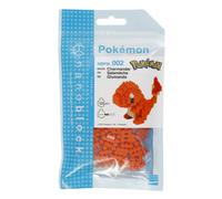 Nanoblock Pokemon Charmander Mini Puzzle 120 Pezzi Regalo Magnifico NBPM-002