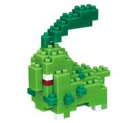 Nanoblock Pokemon Chikorita Mini Bricks Puzzle 90 Pezzi Grande Regalo NBPM-030