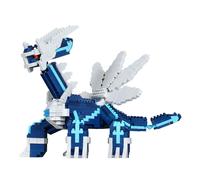 Bandai - Nanoblock - Figurina Pokémon Dialga - Mini Figurina 1020 pezzi - Gioco di costruzione figurina modello mattoncini - Kit Costruzione Giocattolo Bambino 12 anni e + Adolescenti Adulti - NBPM094