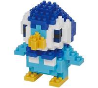 nanoblock -NBPM-079 - Pokemon Piplup Tiplouf Plinfa, Merhfarbig