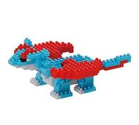 Nanoblock - Pokémon - Salamence, kit di costruzione serie Pokémon