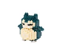 Bandai - Nanoblock - Snorlax - Pokémon - Mini statuina in mattoncini - Gioco di