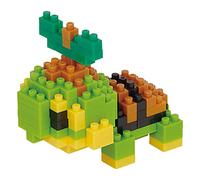 nanoblock Pokemon - Turtwig (Box of 12) Multicoloured