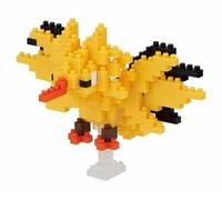 Nanoblock Pokemon - Zapdos, serie Pokemon (confezione da 6)