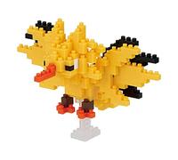Nanoblock Pokemon - Zapdos, serie Pokemon (confezione da 6)