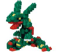 nanoblock - Rayquaza [Pokémon], Kit di costruzione della serie Pokémon, 240 pezzi