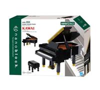 nanoblock - Strumenti - Pianoforte a coda Kawai, kit di costruzione serie Hobby Avanzata