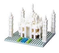 nanoblock Tempio Taj Mahal Micro-Costruzioni Serie: Sights, Multicolore, 7-9 Anni, NBH-008