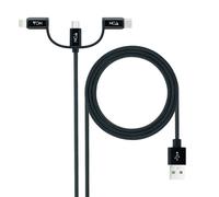Cavo nanocavo da USB a USB-C/Micro USB/Lightning