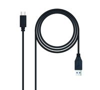 NANOCABLE 10.01.4000 - USB 3.1 Gen2 Cable, Main Use for Mobiles, Tablets, Transf