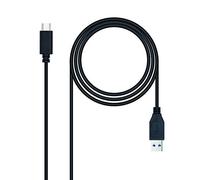 Nanocable 10.01.4001-L150 cavo USB 1,5 m USB 3.2 Gen 2 (3.1 Gen 2) USB A USB C Nero