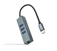 DOCKING STATION NANOCABLE 10.03.0408 - 4 Porte USB-C HDMI Ethernet USB 3