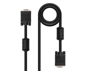 Nanocable 10.15.0103 cavo VGA 3 m VGA (D-Sub) Nero NEW