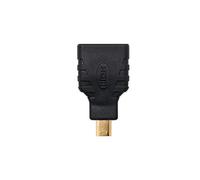 NANOCABLE 10.15.1206 - Adattatore HDMI a micro HDMI, A/F-D/M, femmina-maschio, nero