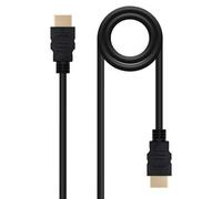 Nanocable 10.15.1701 cavo HDMI 10 m HDMI tipo A (Standard) Nero NEW