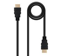 Nanocable 10.15.1701 cavo HDMI 1,5 m HDMI tipo A (Standard) Nero