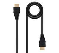 Nanocable 10.15.1703 cavo HDMI 3 m HDMI tipo A (Standard) Nero