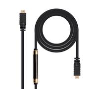 Nanocable 10.15.1830 cavo HDMI 30 m HDMI tipo A (Standard) Nero