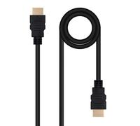 Nanocable Cavo HDMI V2.0 4K 60Hz 18Gbps Maschio/Maschio 3 m Nero