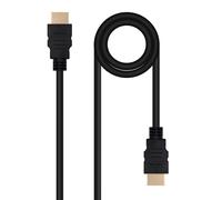 NANOCABLE 10.15.3803 - HDMI V2.0 Cable 4K@60Hz 18Gbps A/M-A/M, 3 m, Black
