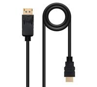 NANOCABLE 10.15.4300 - Displayport to HDMI Converter Cable, Displayport/Male - H