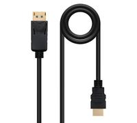 Nanocable 10.15.4303 cavo e adattatore video 3 m DisplayPort HDMI tipo A (Standard) Nero