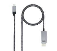 Cavo convertitore Nanocable USB Type-C a HDMI maschio/maschio 3 m nero