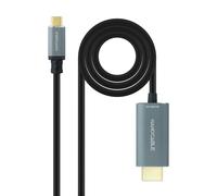 Nanocable 10.15.5162 cavo video e adattatore 1,8 m USB Type-C HDMI Type A (Standard) Nero - Nouvo