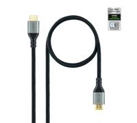 Nano Cable 10.15.8103 - Cavo HDMI 2.1 ULTRA HIGH SPEED certificato tipo A maschio-maschio, risoluzioni video fino a 8K@60Hz e 4K@120Hz, nero, 3 m