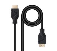 NANOCABLE 10.15.8301 - Cavo HDMI V2.1 8K@60Hz 48Gbps CCS, A/M-A/M, Nero, 1 m