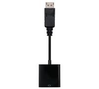Nanocable 10.16.0602 cavo e adattatore video 015 m DisplayPort VGA (D-Sub) Nero