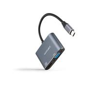 Nanocable 10.16.4303 cavo e adattatore video 015 m DisplayPort + Mini DisplayPort + USB Type-C HDMI + VGA (D-Sub) Grigio