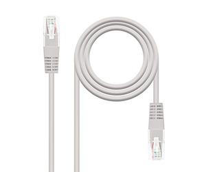 Nanocable 10.20.0105 - Cavo di Rete Ethernet Rj45 Cat. 5E Utp Awg24, Grigio, 5 ms
