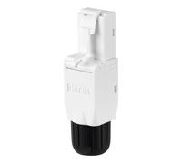NANOCABLE 10.21.0601 - Connettore RJ45 UTP Cat.6A, auto-crimpante, senza strumenti (10 unità), bianco
